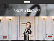 Tablet Screenshot of angelabrower.com